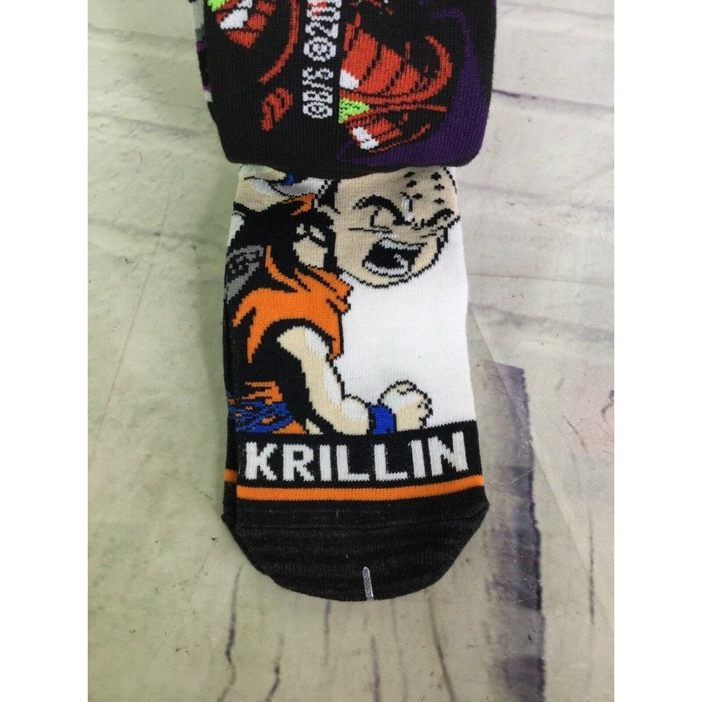 Dragon Ball Z Goku Anime No Show Socks 5 Pair Shoe Size 5-10 Sock Size 9-11 - Picture 6 of 8